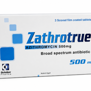 Zathrotrue 500 mg (Azithromycin) Tablets